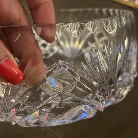 Gorham Cut Crystal Large Decorative Bowl - Picture 4 of 6